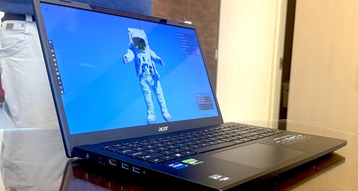 CES 2024: Your eyes aren’t deceiving you. Arms are ‘sticking out’ of this 3D laptop.