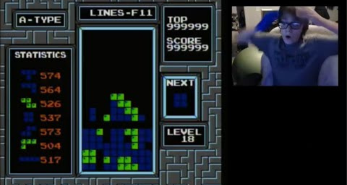 See the moment a 13-year-old beats Tetris for the first time in history