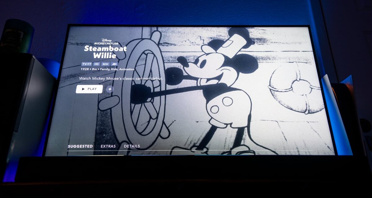 Disney retracts ‘Steamboat Willie’ YouTube copyright claim now that it’s public domain