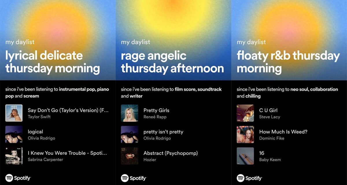 Why Spotify’s ‘daylist’ is all over Instagram stories