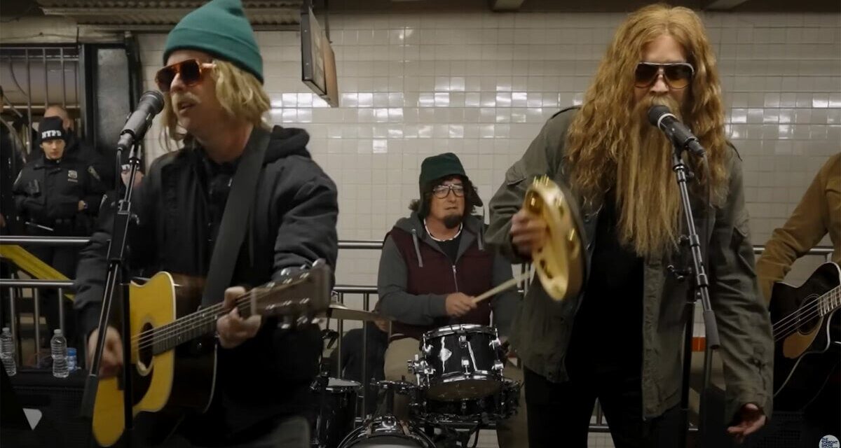 Green Day and Jimmy Fallon gave subway commuters a fun surprise