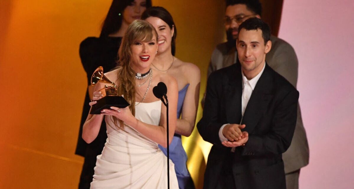 Taylor Swift won her fourth Grammy for Album of the Year, makes history