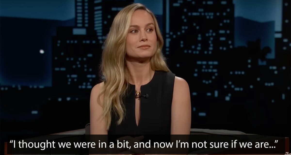 Brie Larson gently mocks Jimmy Kimmel’s egg cooking technique