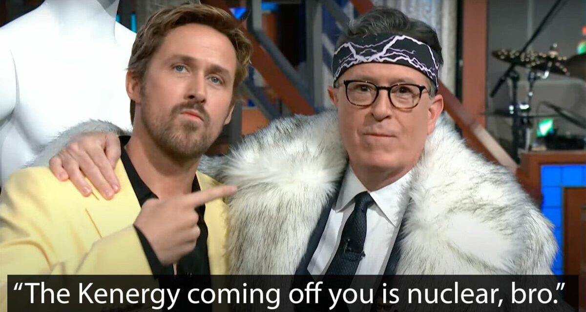 Ryan Gosling officially welcomes Stephen Colbert into the Kendom