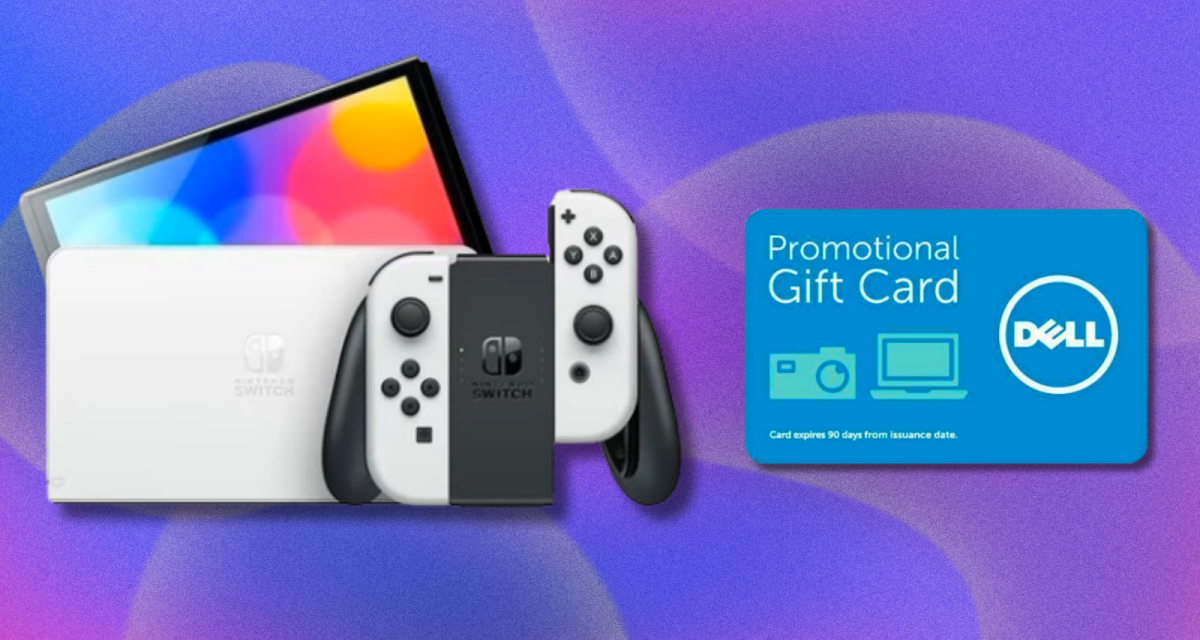 Best Nintendo Switch deal: Buy a Nintendo Switch OLED, get a $75 Dell eGift card