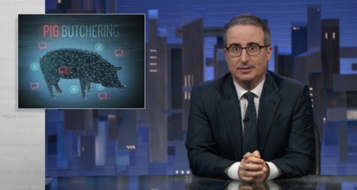 John Oliver takes a deep dive into online ‘pig butchering’ scams