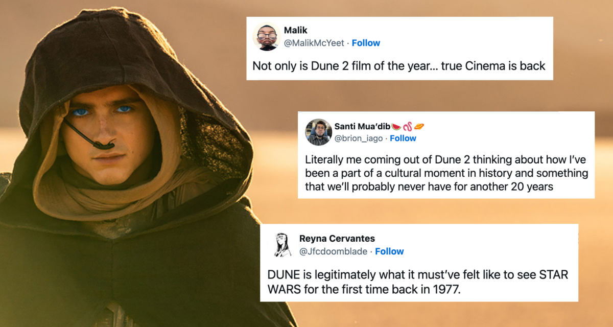 The people love 'Dune: Part Two'