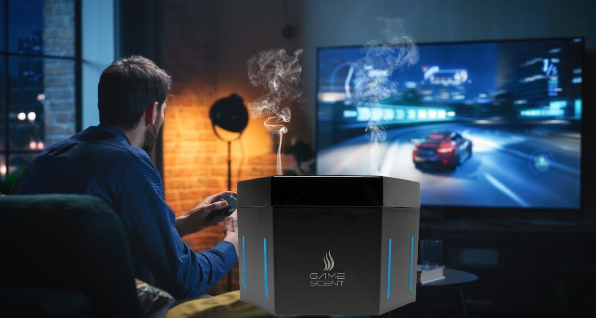 It’s smell-o-vision for gaming: GameScent emits ‘gunfire’ and other scents while you play