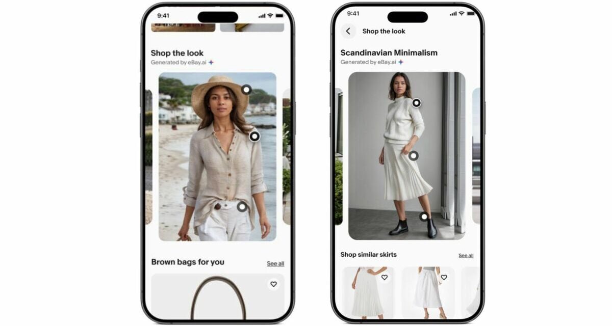 eBay introduces AI-powered ‘shop the look’ features