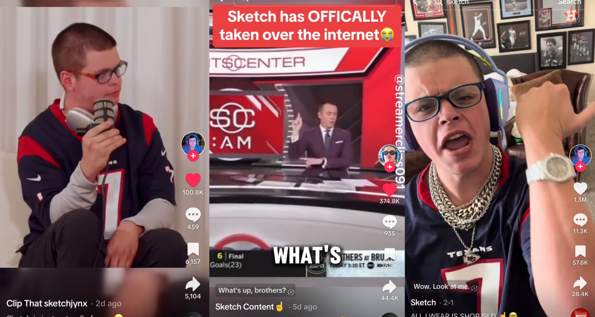 ‘What’s up, brother?’: Meet Sketch, the streamer taking over the sports world